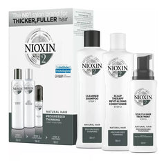 Kit de Sistema 2 Nioxin- Pelo Natural.